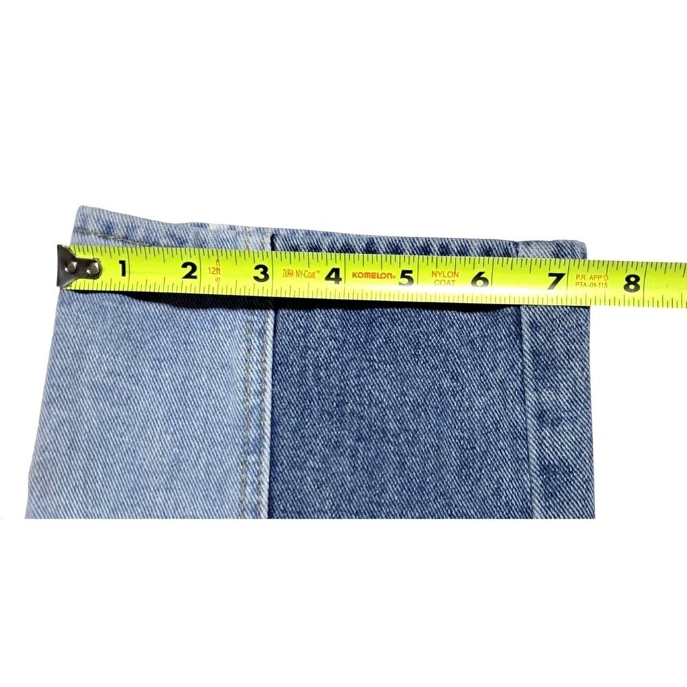PacSun 90s Boyfriend Jeans Womens Size 25 Blue Two-Tone Denim Vintage - Picture 12 of 14